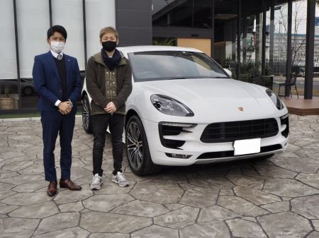 1月5日：ご納車 K様 ポルシェマカンGTS