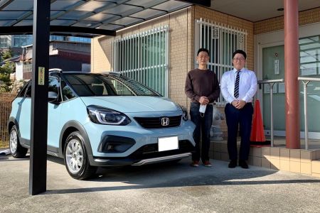 1月25日：ご納車 H様 新車フィット