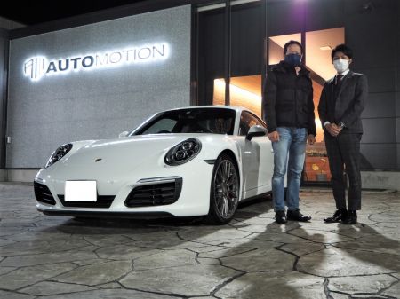 3月2日：ご納車 T様 ポルシェ911カレラ4S