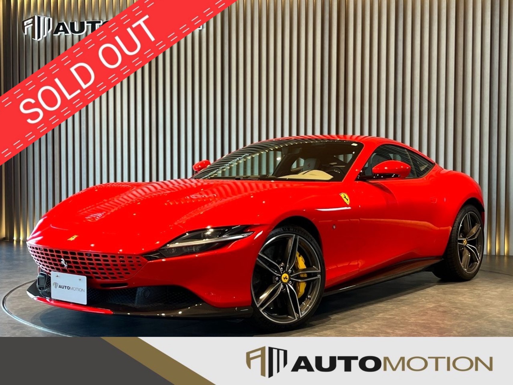 フェラーリ　ローマ　赤　R5年